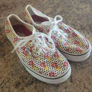Womans Kendra Dandy Vans Skateboard I Scream For Ice Cream Shoes Sz 6.5 Rare